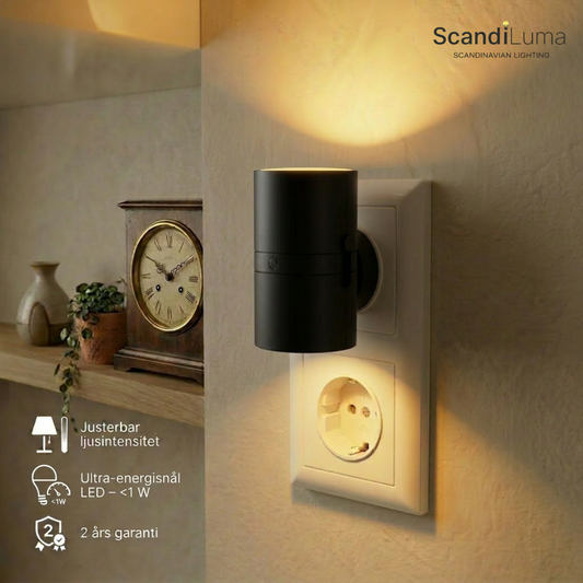 Nora™ – Dimmable wall lamp with twilight sensor